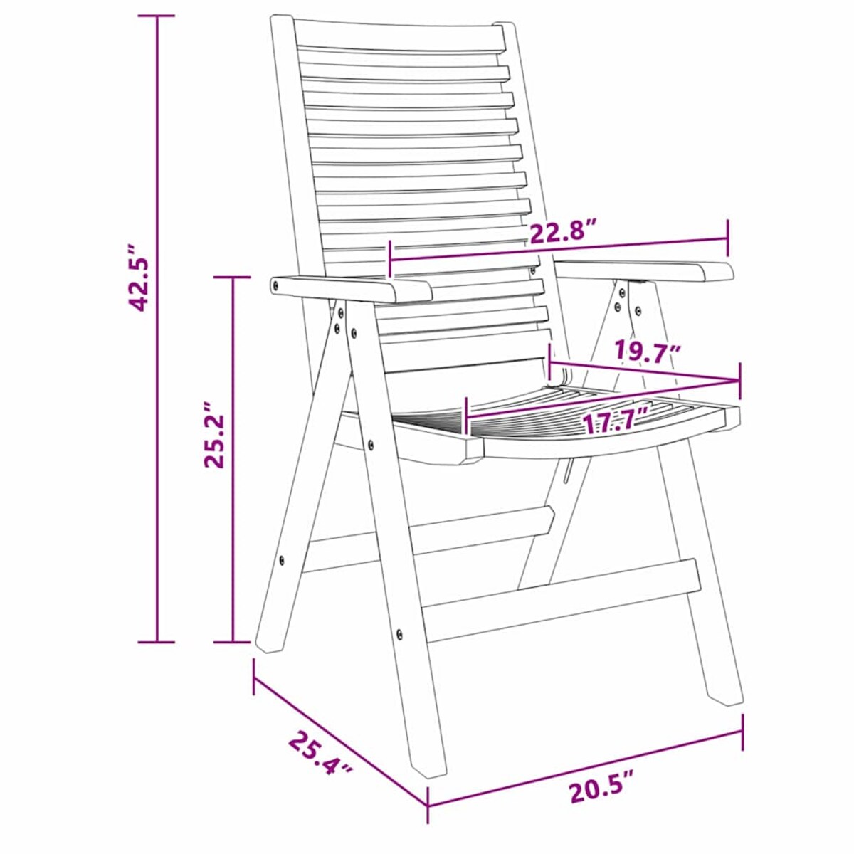 vidaXL Zestaw do jadalni w ogrodzie 5 pcs Brązowy Lite drewno tekowe