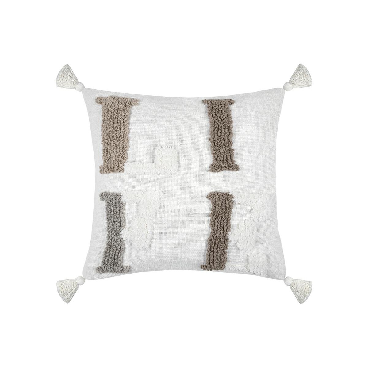 Poduszka dekoracyjna ze ściaganą poszewką, JOANNY, 45 x 45 cm