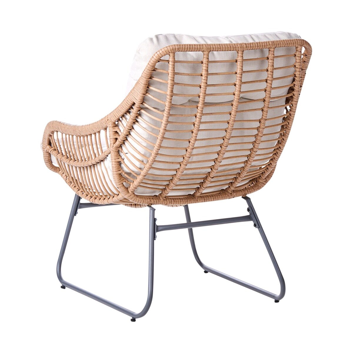 Krzesło ogrodowe MESTRE Technorattan Jasnobeżowy