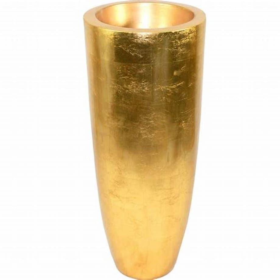 Złota donica Glamour Premium 105