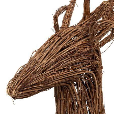 Dekoracja świąteczna - jelonek z gałązek 125 cm