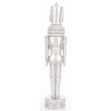 Figurka - Dziadek do orzechów 43x9,5x9 cm SILVER