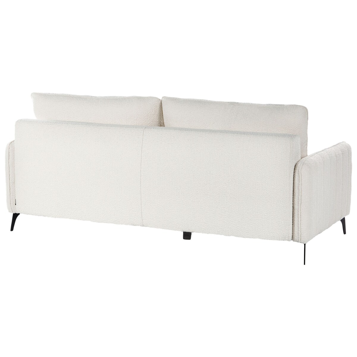 Sofa rozkładana HEMING Złamana biel Boucle