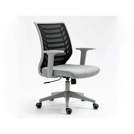 Fotel biurowy Q-320 czarny/szary