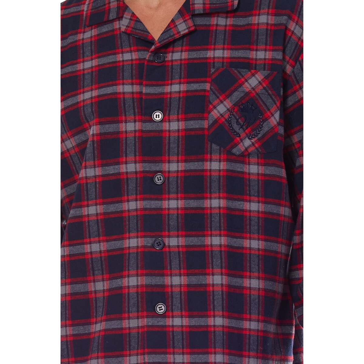 Piżama Ben PR 2471 Granatowa Granatowy, XL