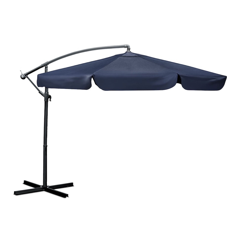 Parasol ogrodowy składany z wysięgnikiem 8 segmentów ø350cm Plonos