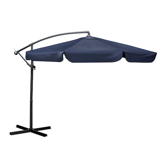 Parasol ogrodowy składany z wysięgnikiem 8 segmentów ø350cm Plonos