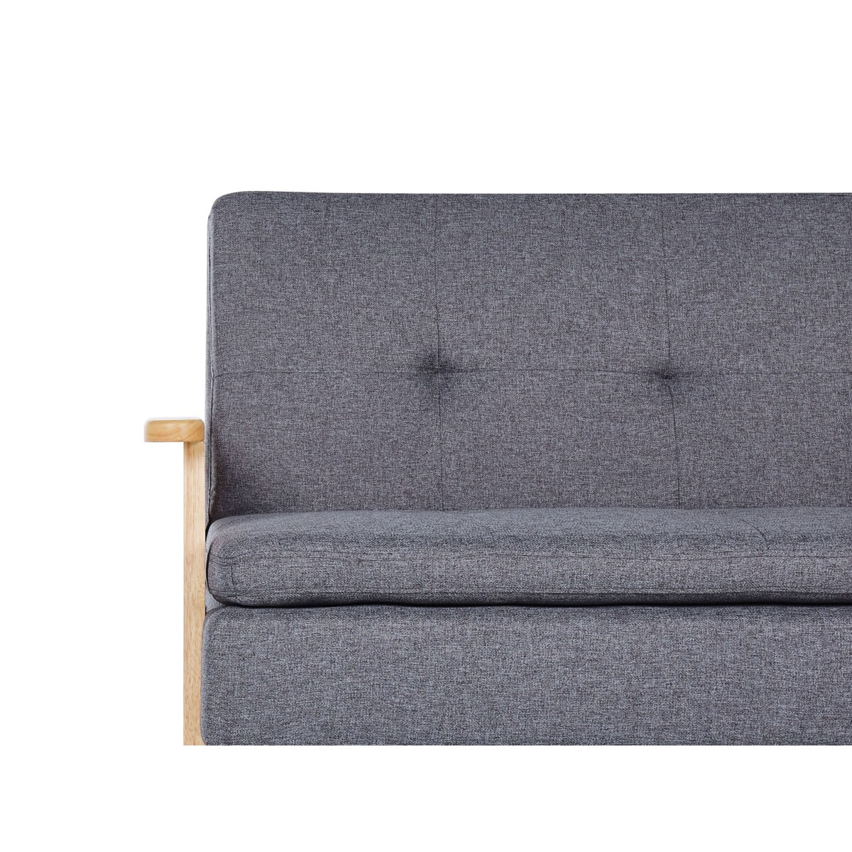 Sofa rozkładana szara TJORN