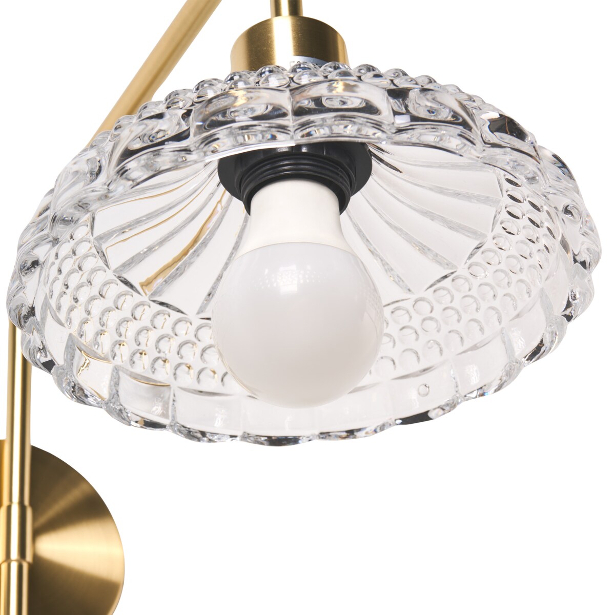 Zestaw 2 lamp ściennych MOLINO Złoty Metal