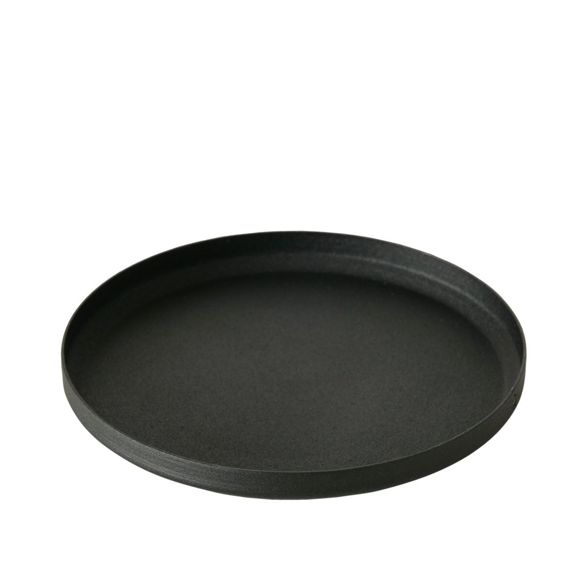 Podstawki na świece Mio, 3 sztuki, czarny mat, metal