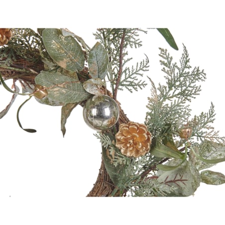 Wieniec świąteczny HOVILA Złoty 45 cm