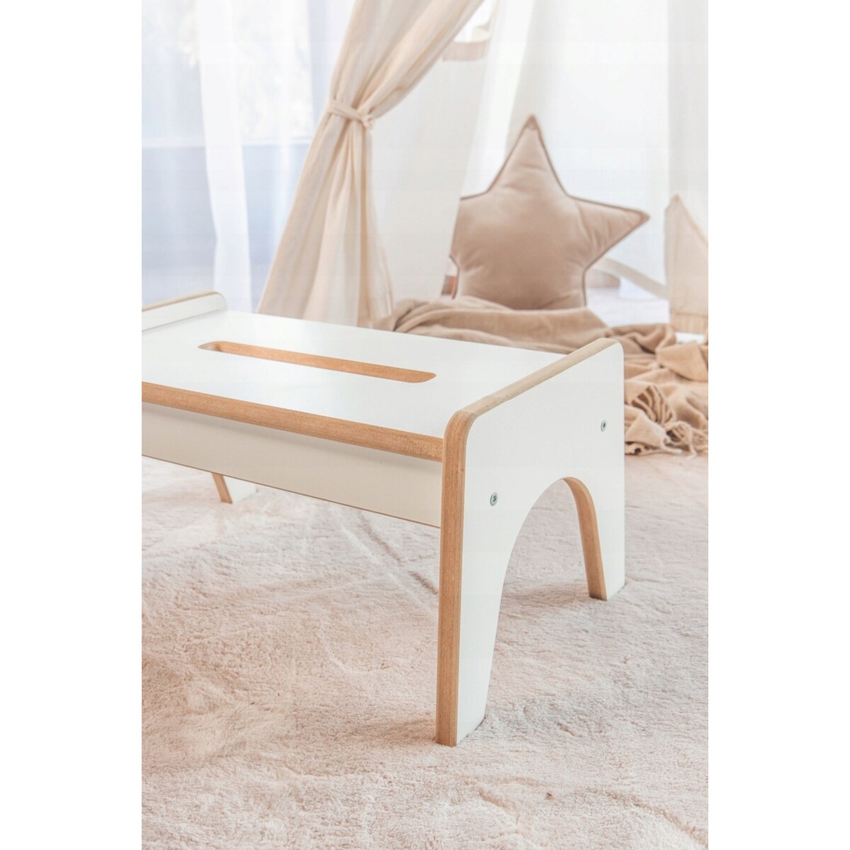 Zestaw Kitchen Helper Pomocnik + PODEST dla Dzieci DREWNIANY CE