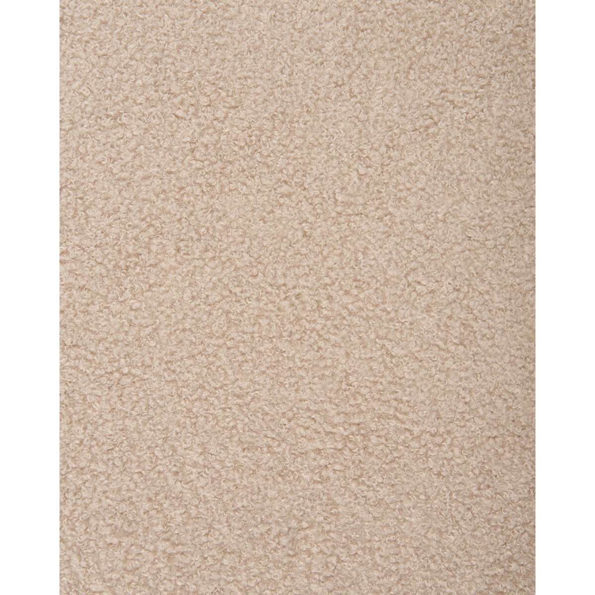 Krzesło do jadalni Zestaw 2 Boucle Beżowoszary LUANA