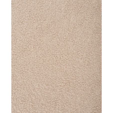 Krzesło do jadalni Zestaw 2 Boucle Beżowoszary LUANA