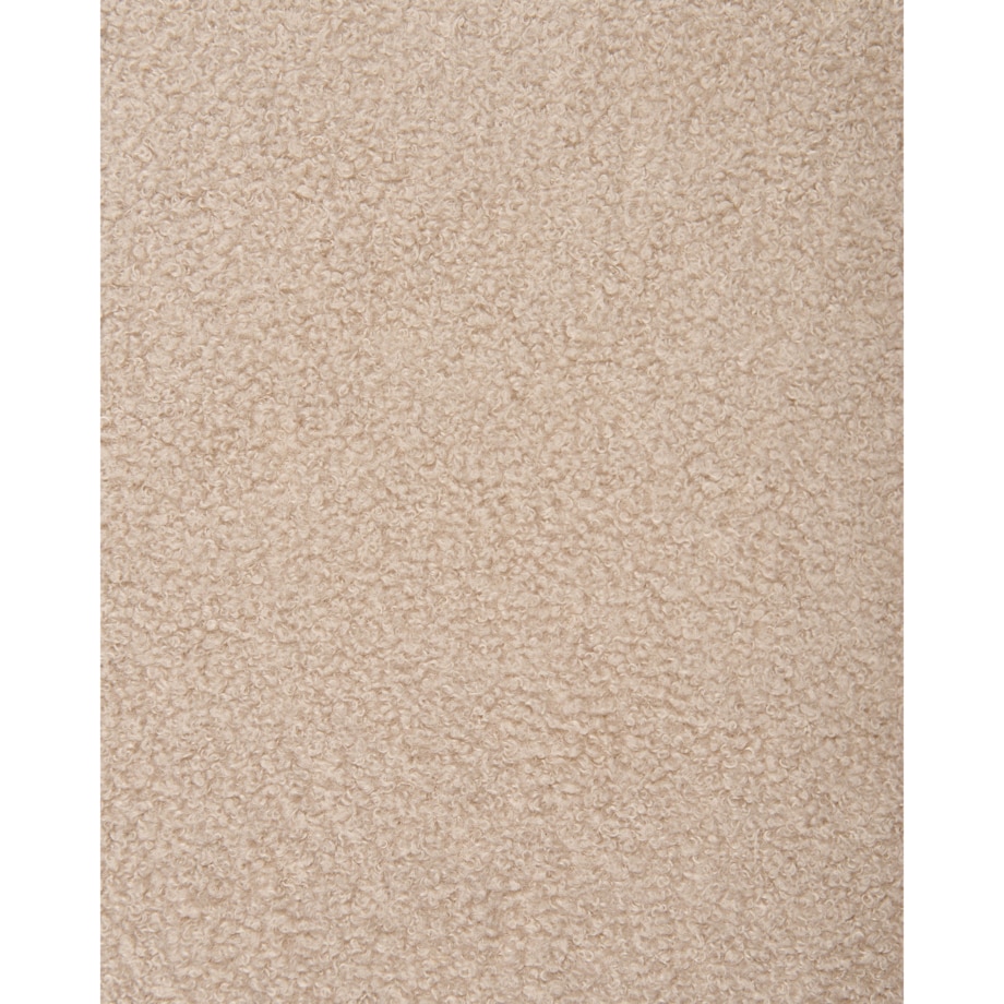 Krzesło do jadalni Zestaw 2 Boucle Beżowoszary LUANA