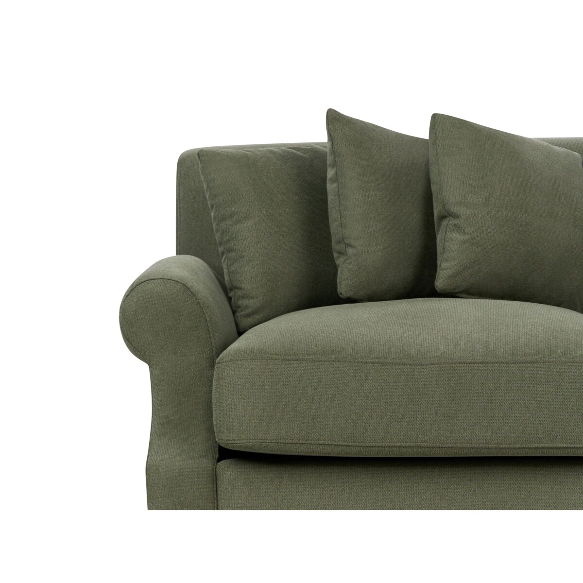 Sofa 2-osobowa zielona EIKE