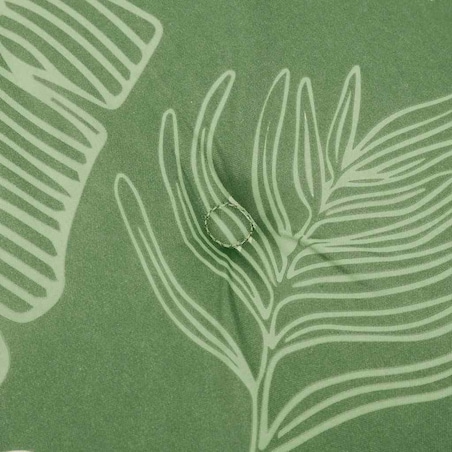 vidaXL Poduszki na krzesła z wysokim oparciem, 4 szt., wzór w liście