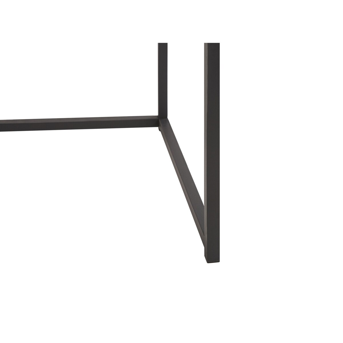 Biurko 120 x 55 cm ciemne drewno PEMBRO