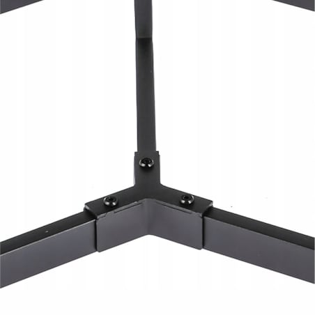 STOLIK kawowy BRĄZOWY ława stół ZESTAW salon LOFT