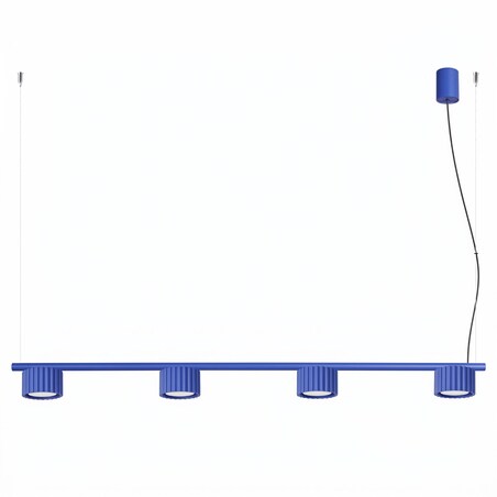 Żyrandol AURA 4 ultramaryna Gx53