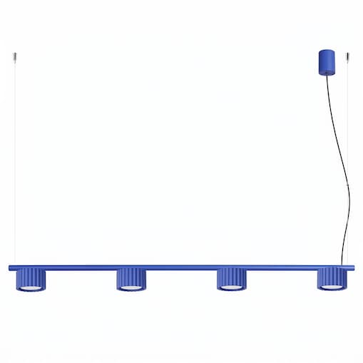 Żyrandol AURA 4 ultramaryna Gx53
