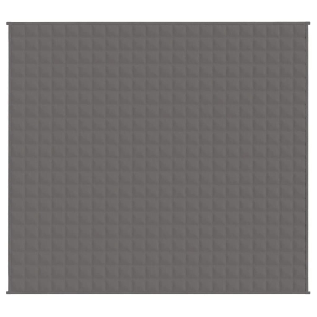 vidaXL Koc obciążeniowy, szary, 200x225 cm, 9 kg, tkanina