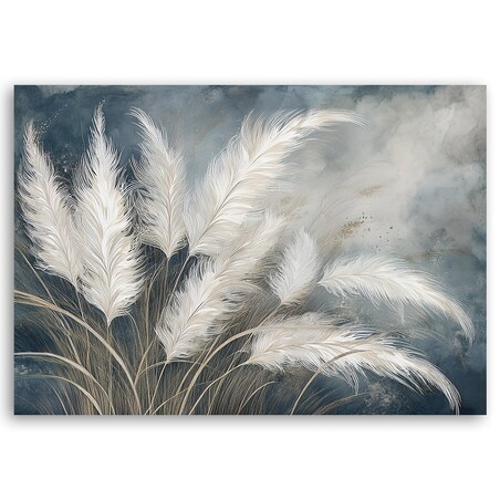 Feeby Obraz na płótnie, Trawa Pampasowa Botanika 120x80