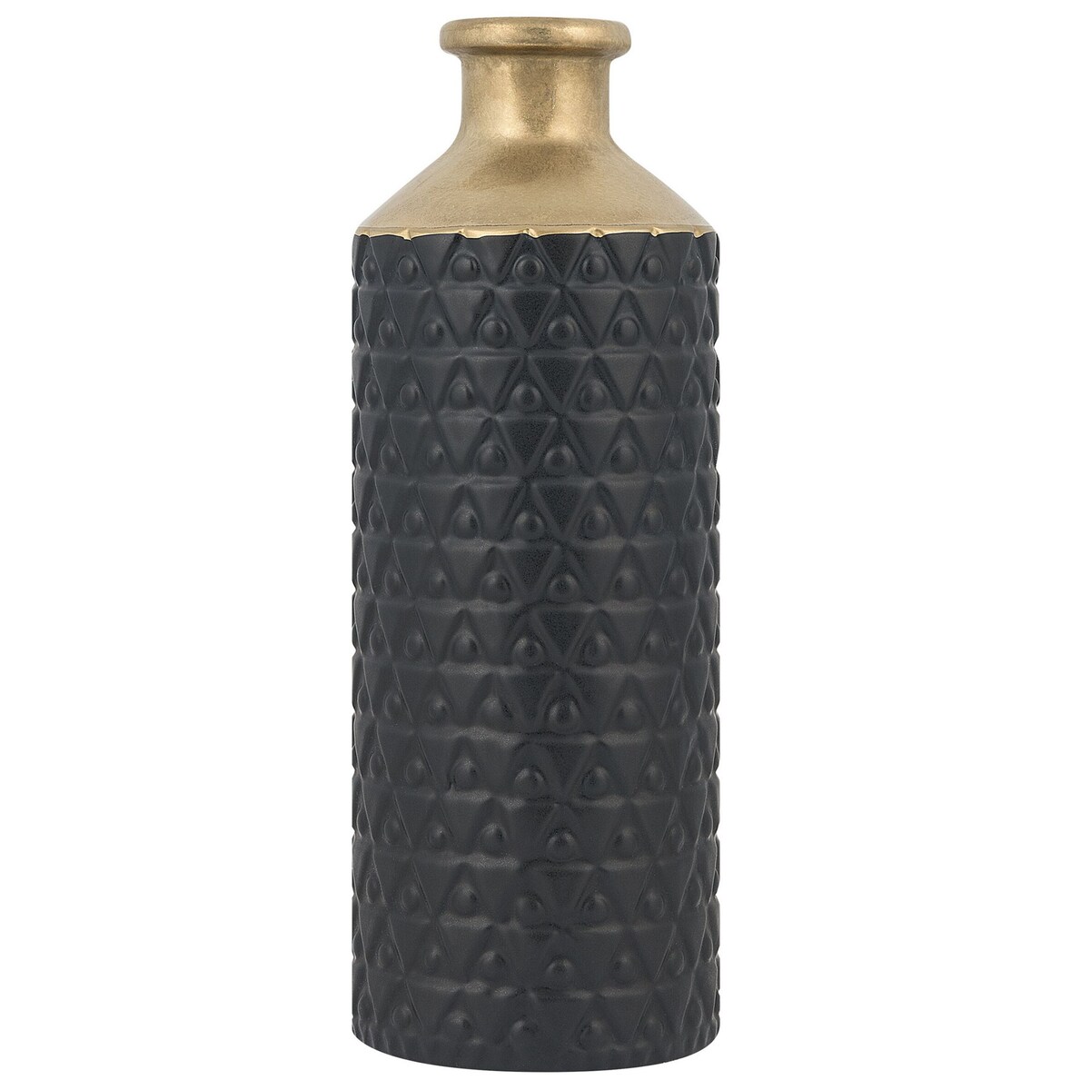 Wazon dekoracyjny ARSIN Kamionka 39 cm Czarny
