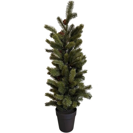 Sztuczna Choinka Świerk z Szyszkami 80 cm