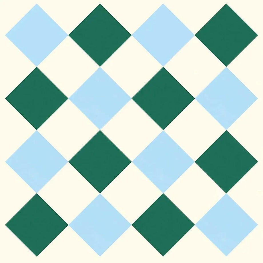 Poduszka świąteczna na krzesło - Retro świąteczna krata