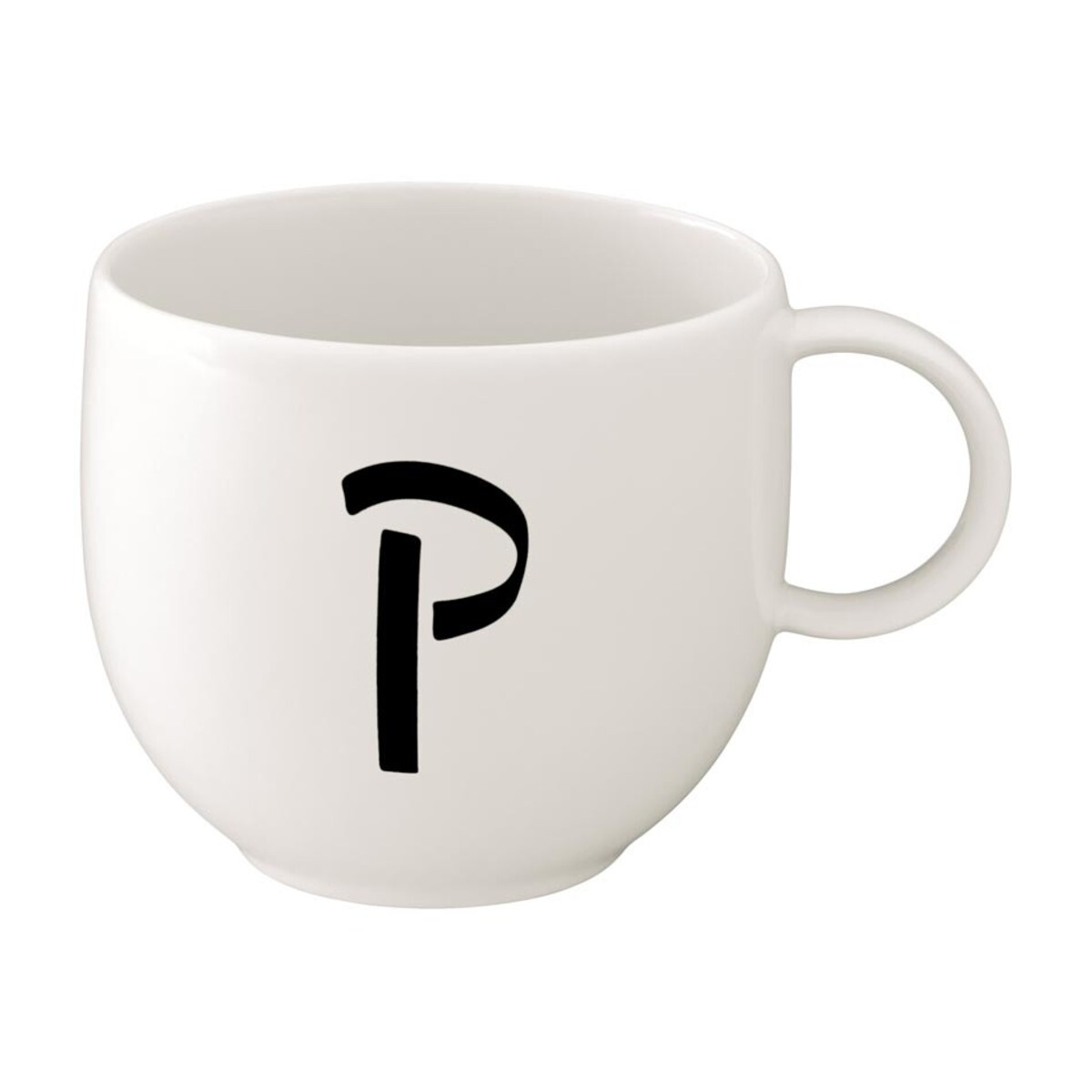 Kubek z literą P Letters, 330 ml, Villeroy & Boch