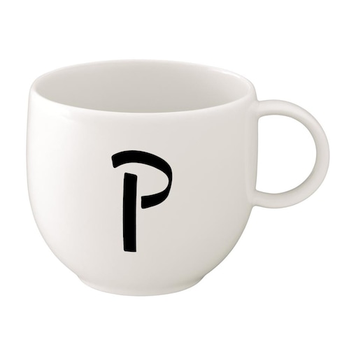 Kubek z literą P Letters, 330 ml, Villeroy & Boch