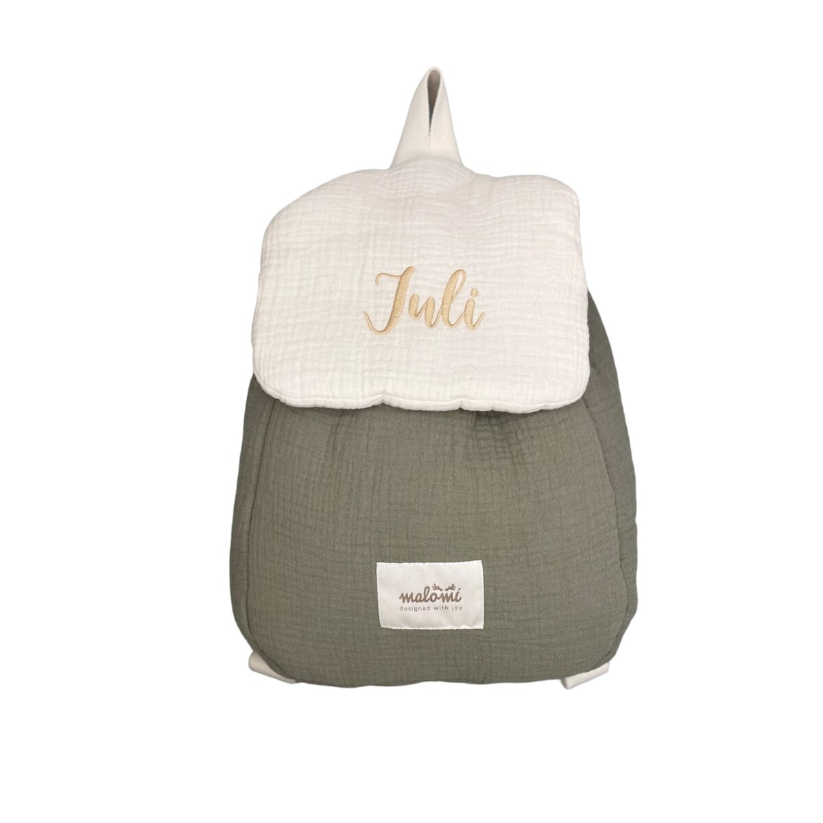 Plecak muślinowy forest green