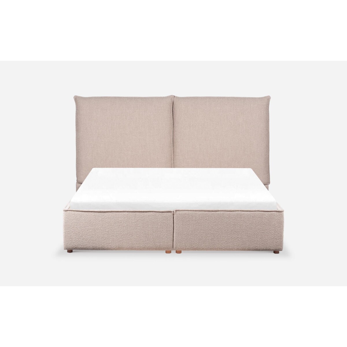 Łóżko Hage (180x200) z pojemnikiem na pościel w tkaninie Angola 09
