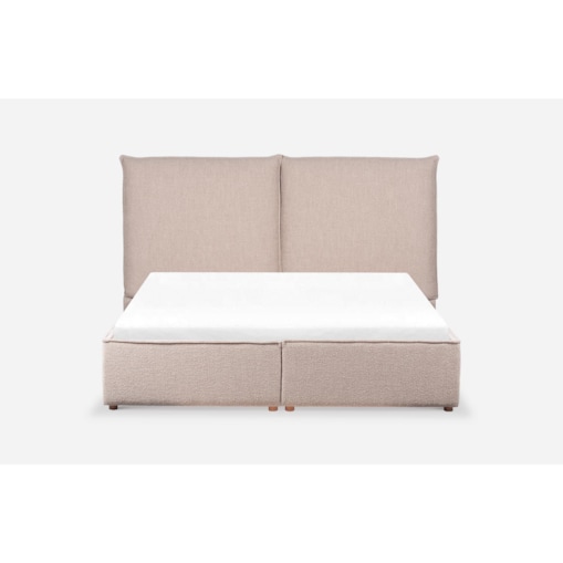 Łóżko Hage (180x200) z pojemnikiem na pościel w tkaninie Angola 09