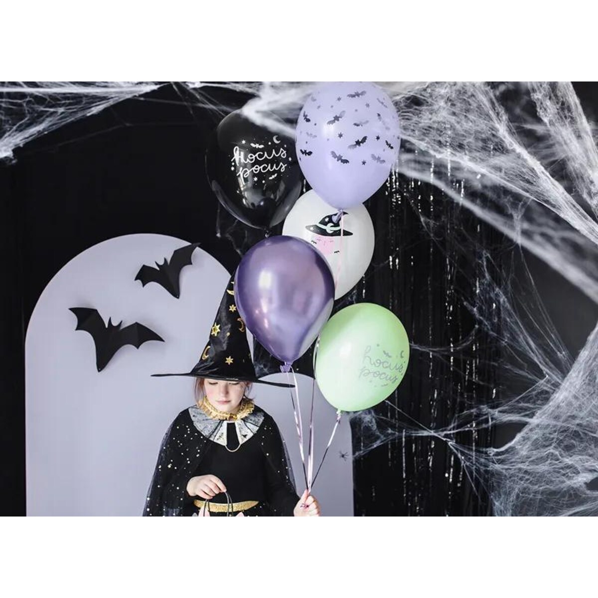 Balony 30 cm, Witch, mix 6 szt.