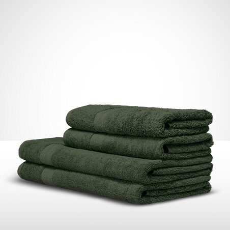Ręcznik 70x140 cm bawełniany FORUM 550 g/m2 butelkowa zieleń