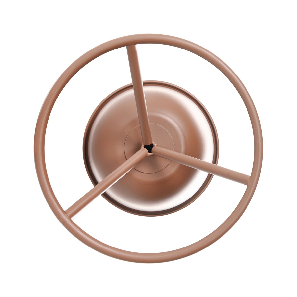 Kwietnik RENGE Metal 28 cm Brązowy