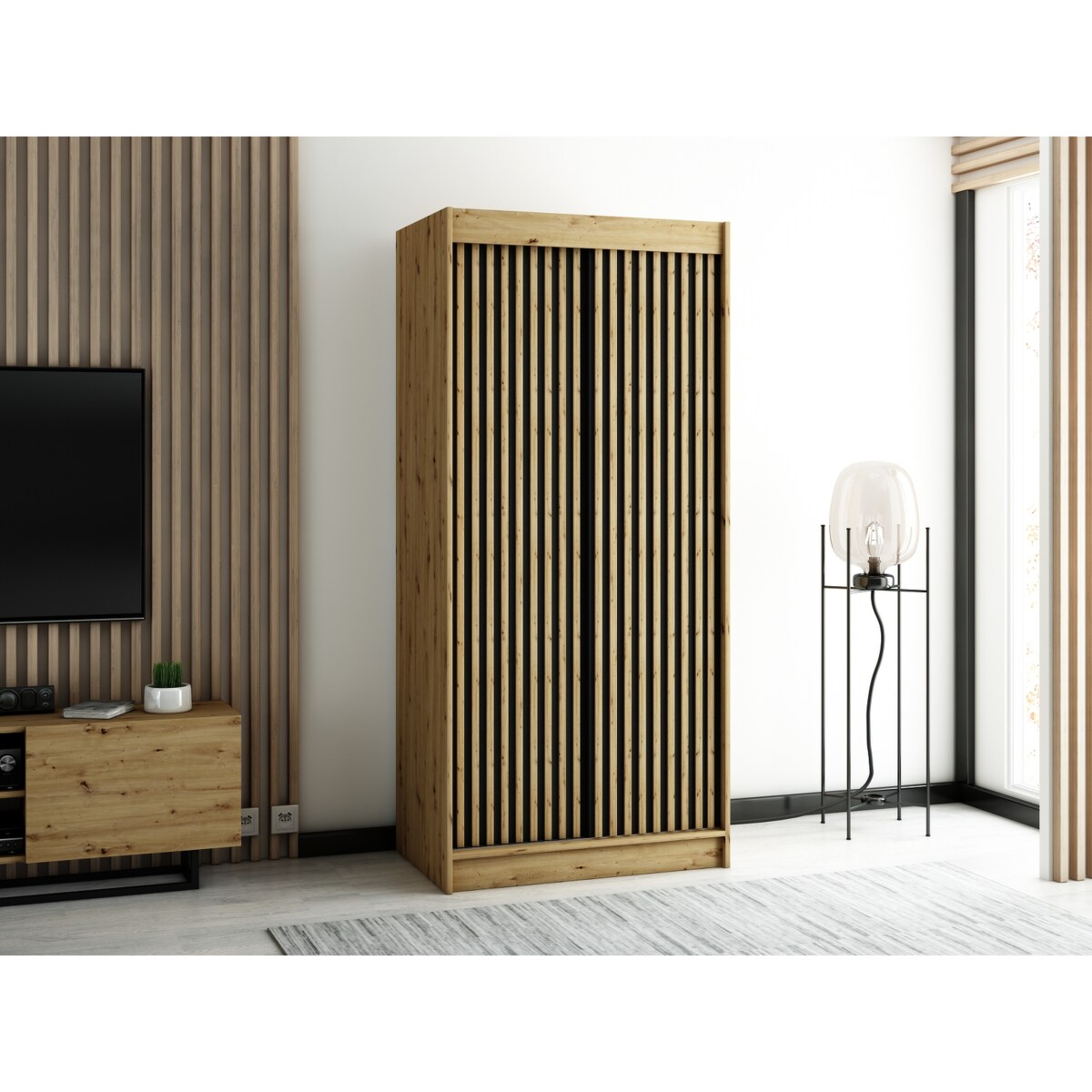 Szafa przesuwna Garderoba LAMELO 1 100 artisan