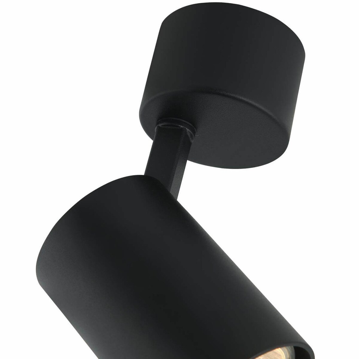 Regulowana LAMPA sufitowa Tuka Nero Orlicki Design metalowa OPRAWA spot tuba czarna