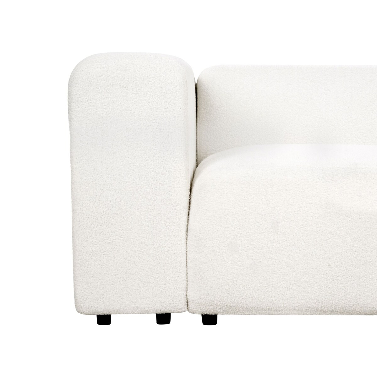 Sofa modułowa 2-osobowa boucle biała FALSTERBO