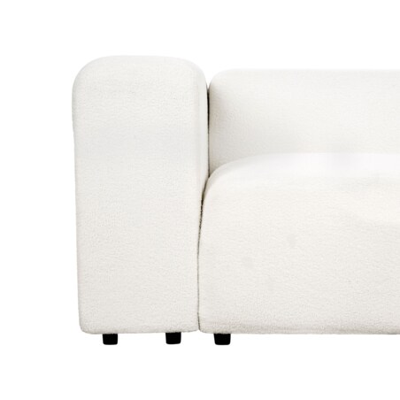 Sofa modułowa 2-osobowa boucle biała FALSTERBO