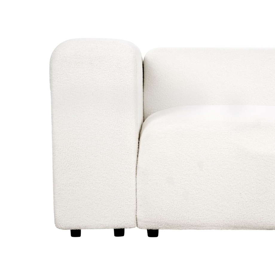 Sofa modułowa 2-osobowa boucle biała FALSTERBO