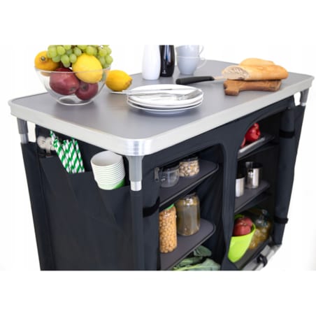 KUCHNIA TURYSTYCZNA SZAFKA stół składany ogrodowy torba KEMPINGOWY stolik