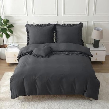 pościel "sweet heart" z poduszką serce 160x200 cm