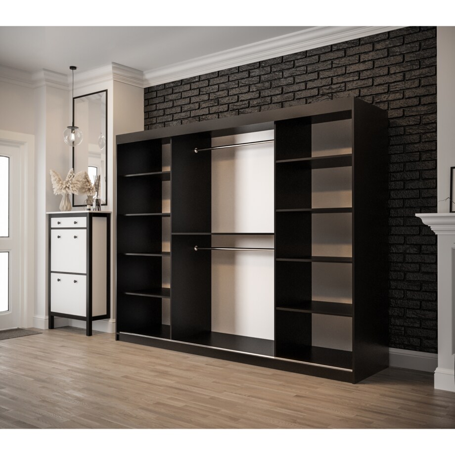 Szafa przesuwna OLDSTYLE T 250 Czarny / Old Style