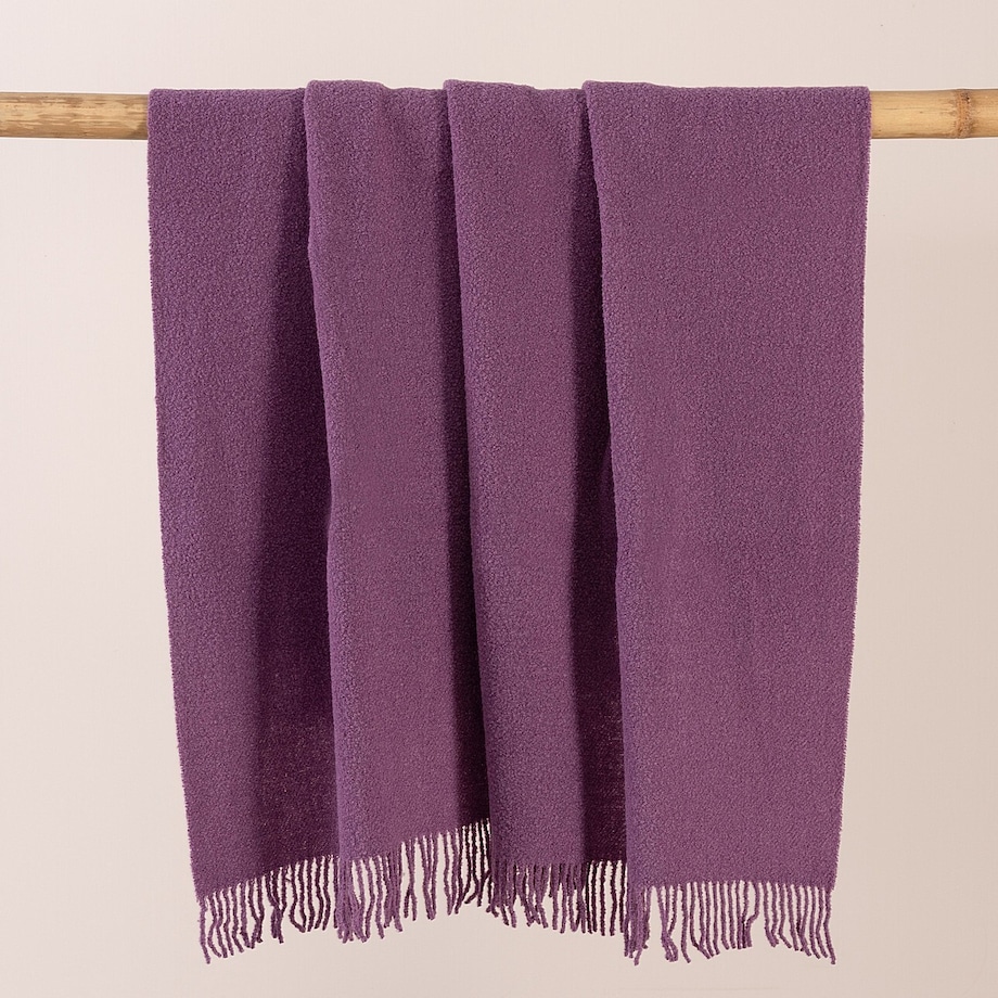 Pled Boucle 140x200 cm lavender, 140x200 cm