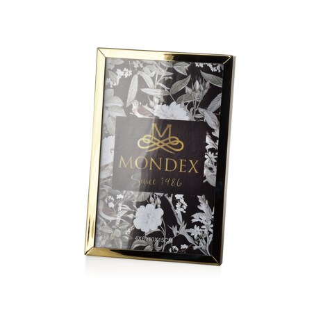 ADI Ramka 10x15cm złota 10,5x15,5xh1cm