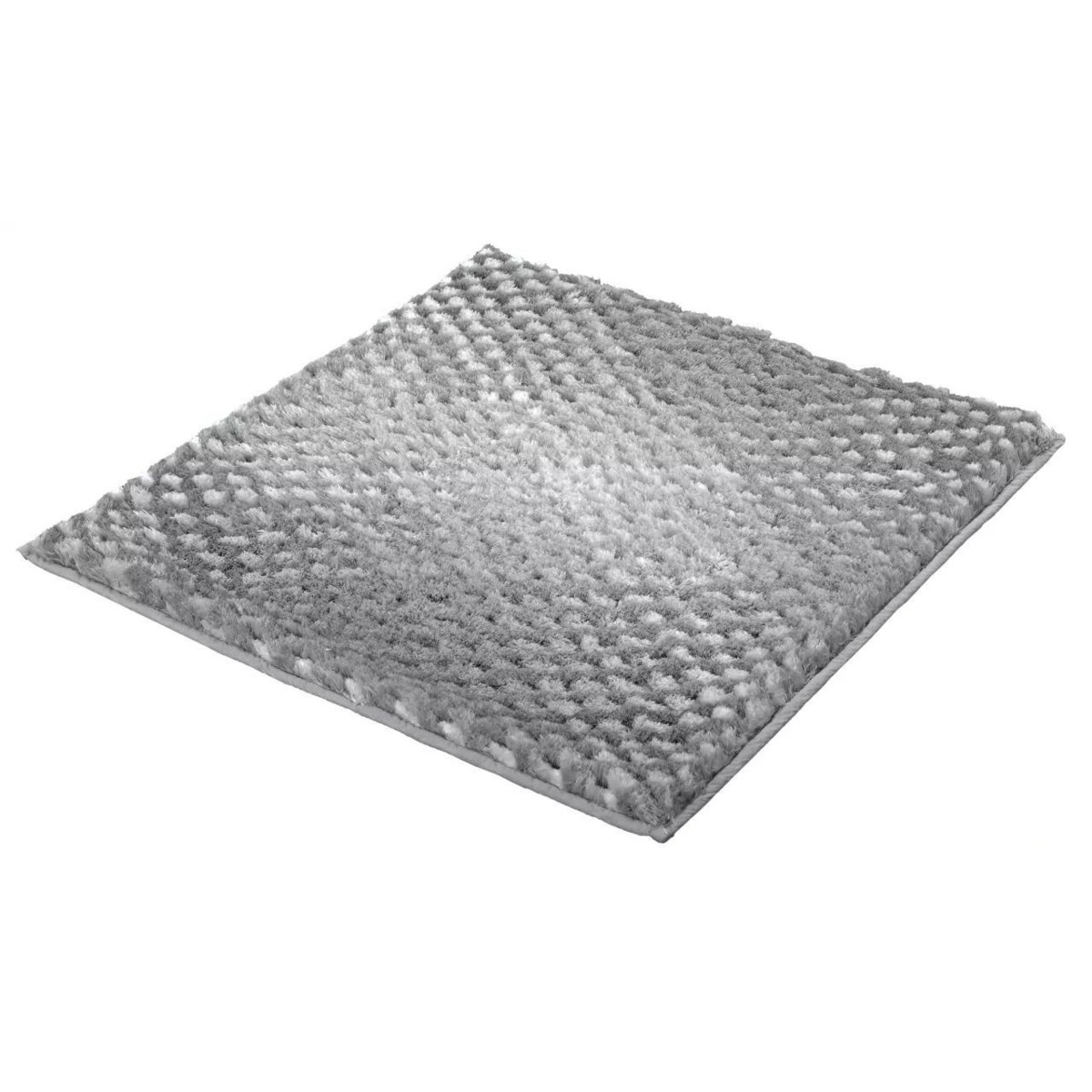 Kleine Wolke Cory Dywanik łazienkowy szary 60x 60 cm