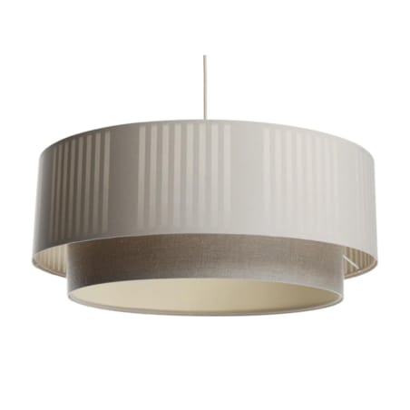 Lampa wisząca DUO LAMI LINE 60x25 kremowa/beżowa